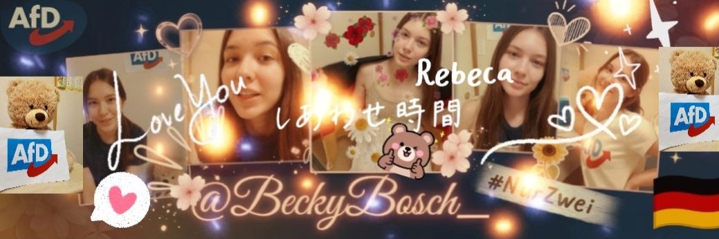 Rebeca Bosch (Becky)❤️🇩🇪's banner