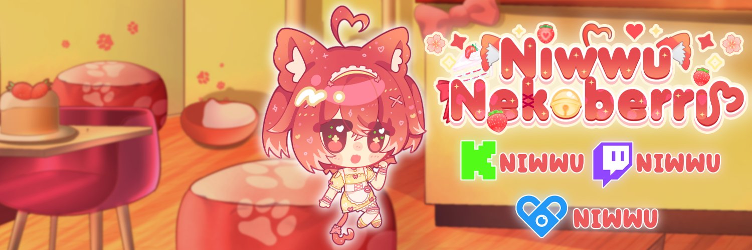 niwwu 🍰✨| Strawberry Catgirl Vtuber | Artist | 🔞's banner