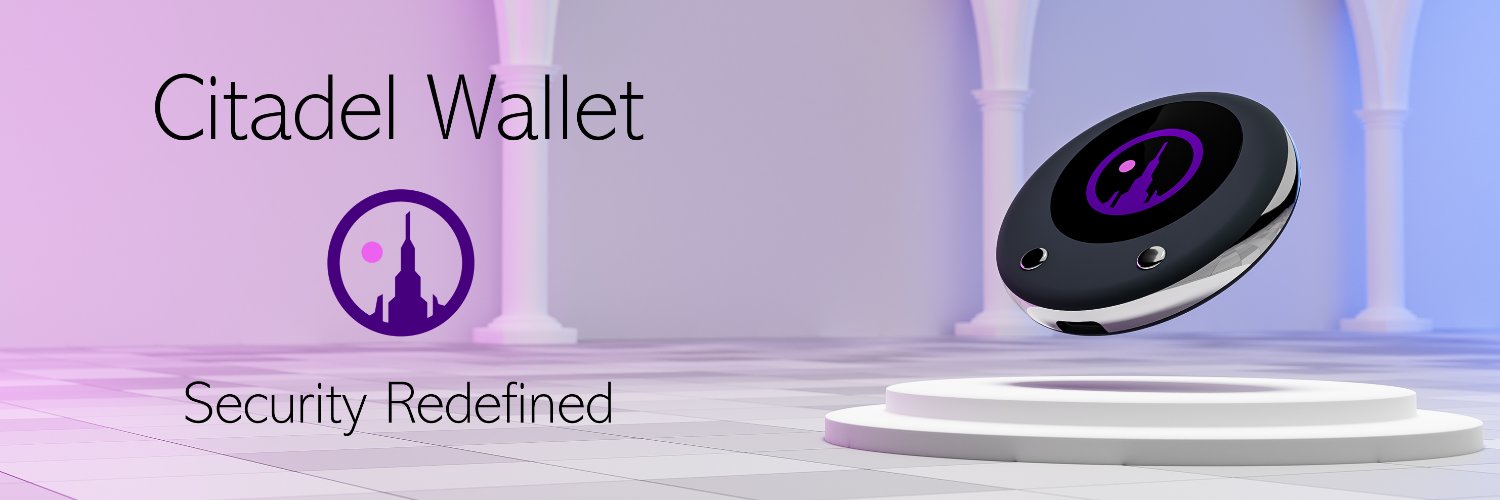 Citadel Wallet | Personal Hardware Wallet's banner
