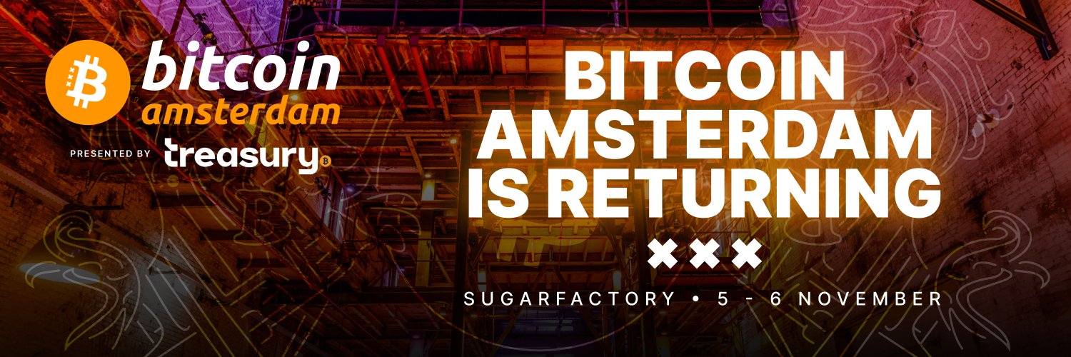 Bitcoin Amsterdam's banner