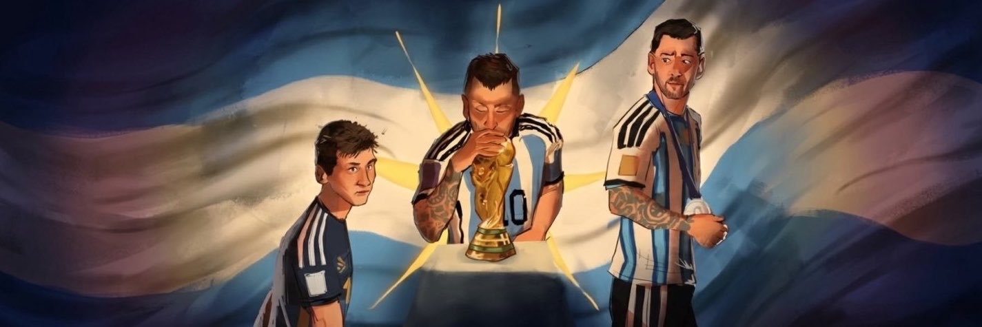 Lionel Messi Türkiye's banner