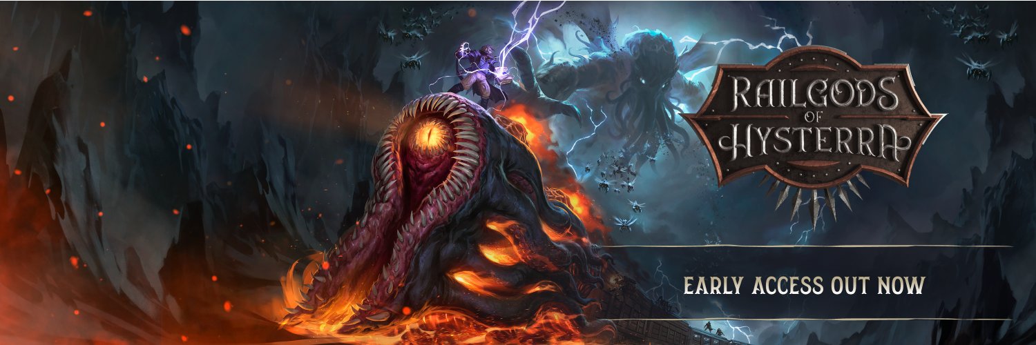 RailGods of Hysterra | Early Access Out Now's banner