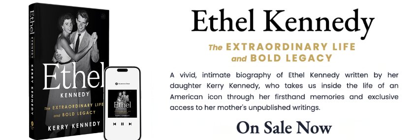 Kerry Kennedy's banner