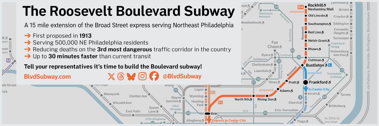 Roosevelt Blvd Subway's banner