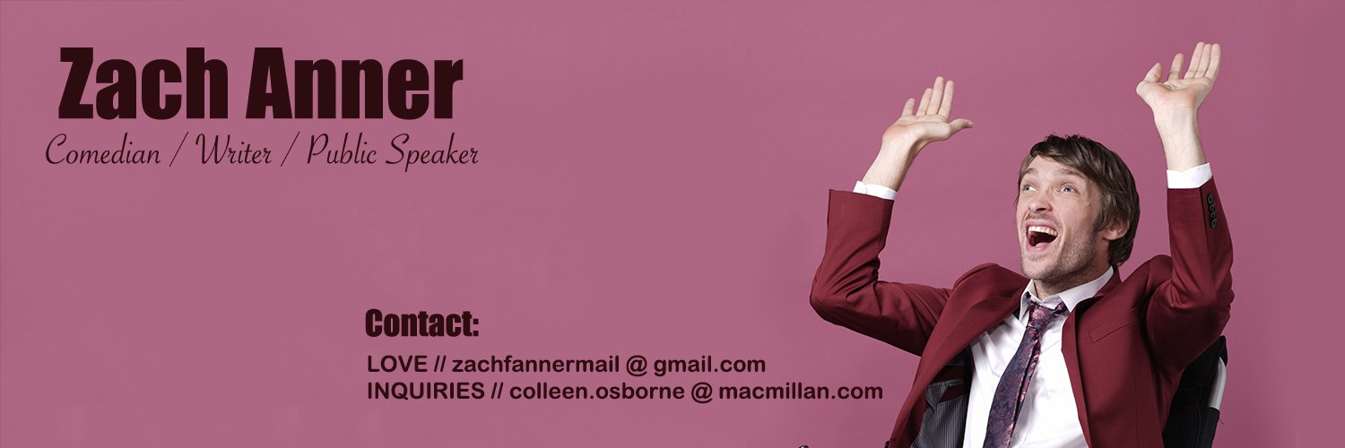 Zach Anner's banner