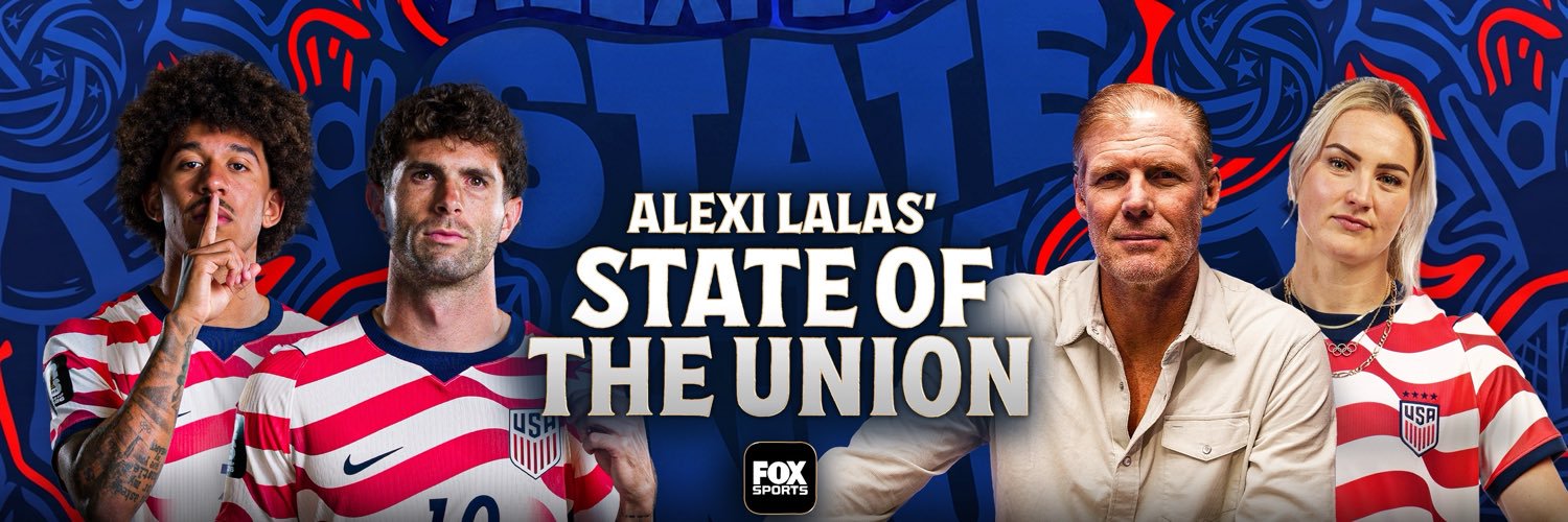 Alexi Lalas' State of the Union Podcast's banner