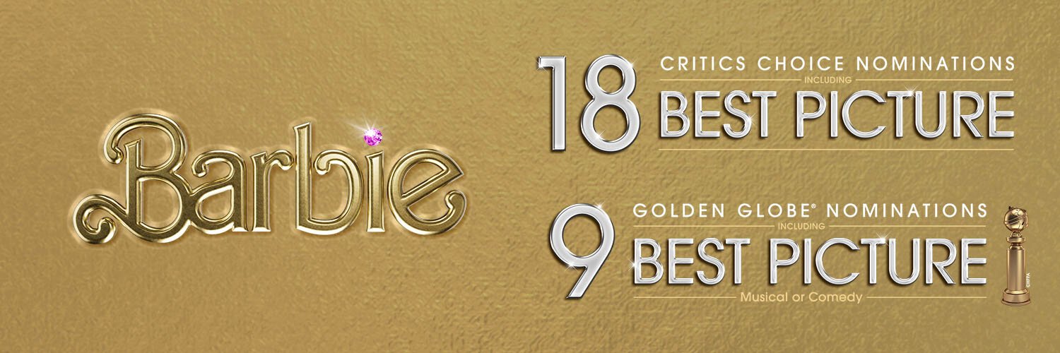 Barbie Movie's banner