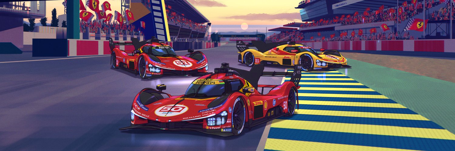 Ferrari Hypercar's banner
