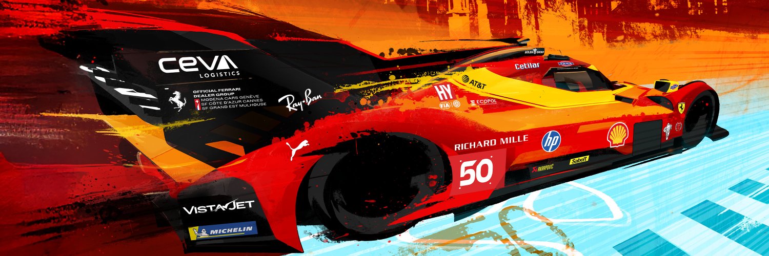 Ferrari Hypercar's banner