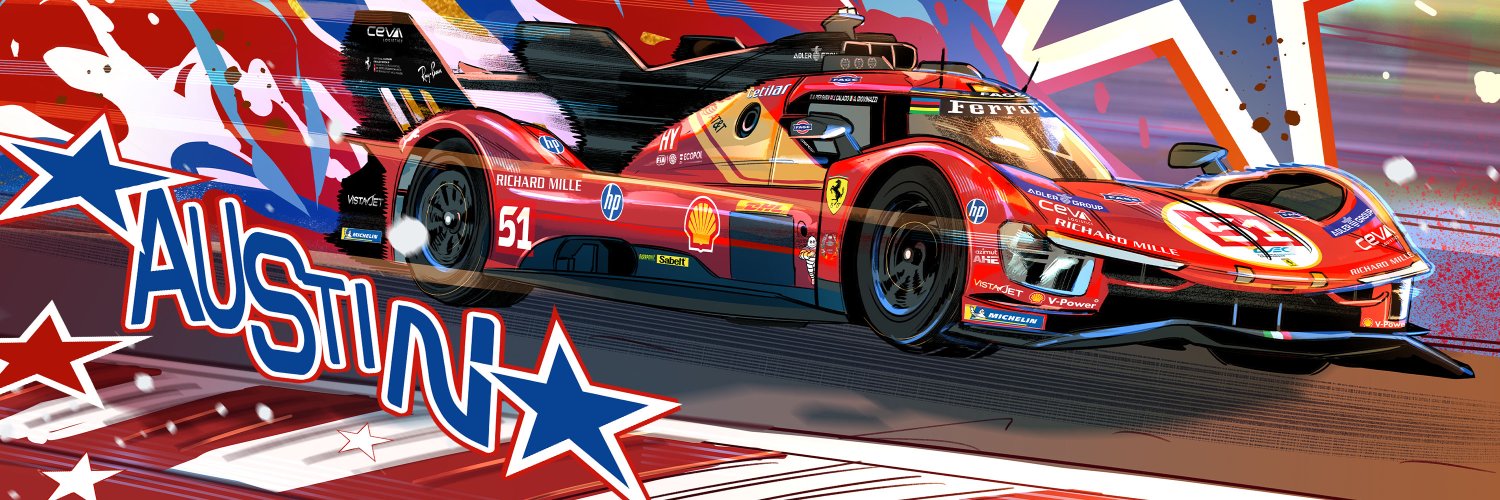 Ferrari Hypercar's banner