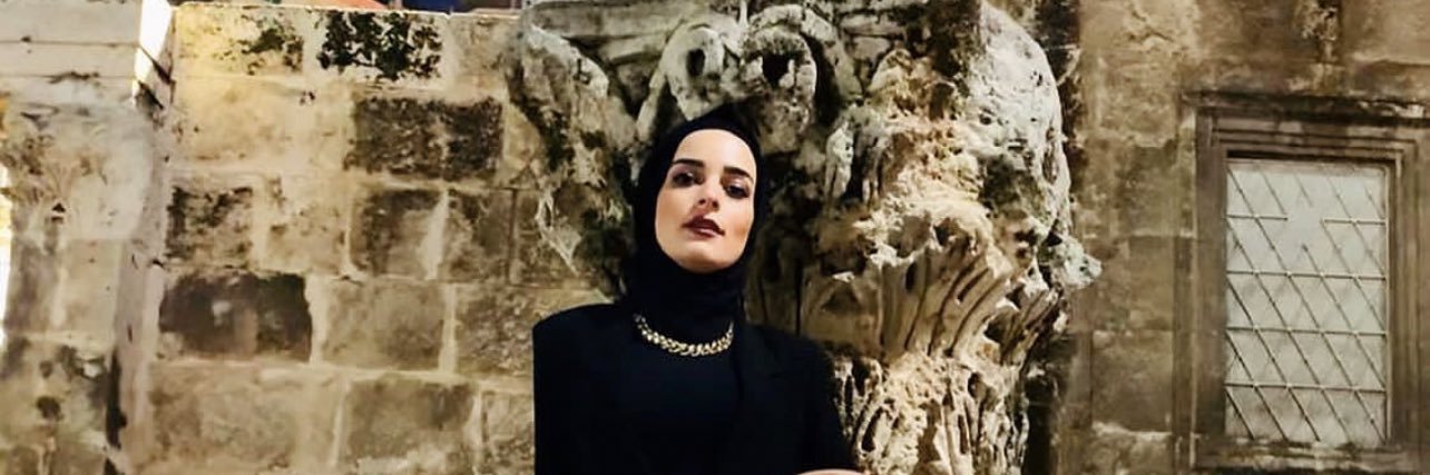 Kinda El-Khatib's banner