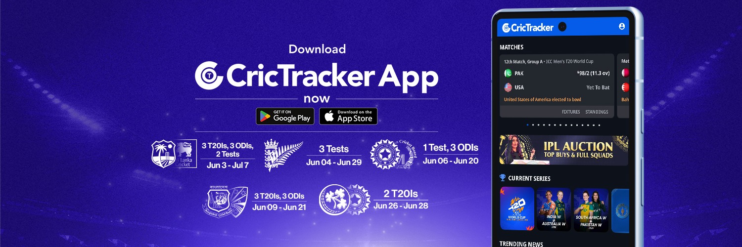 CricTracker's banner