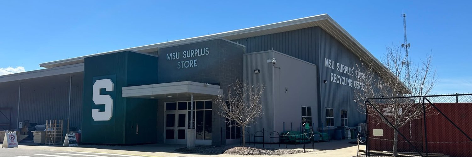 MSU Surplus Store's banner