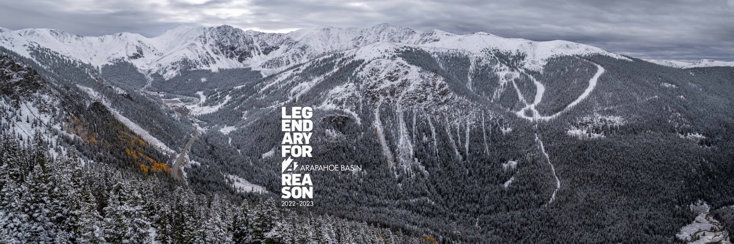 Arapahoe Basin's banner