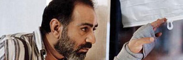Hossein Taleghani's banner