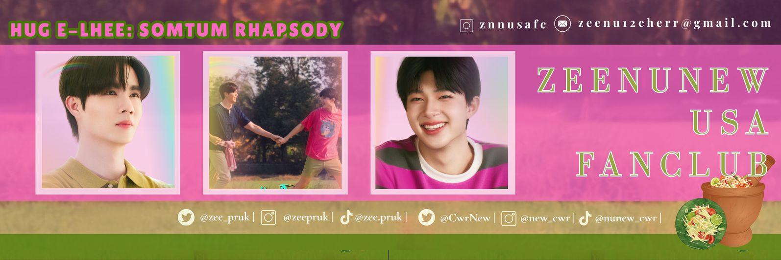 Official ZeeNuNew USA Fanclub's banner