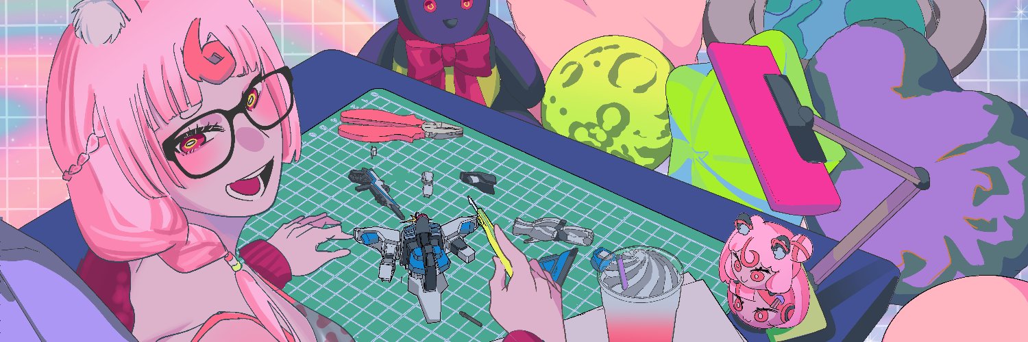 月乃尾兎🐰👾's banner