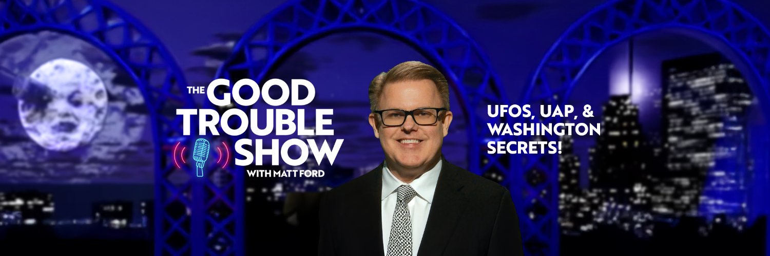 The Good Trouble Show with Matt Ford's banner