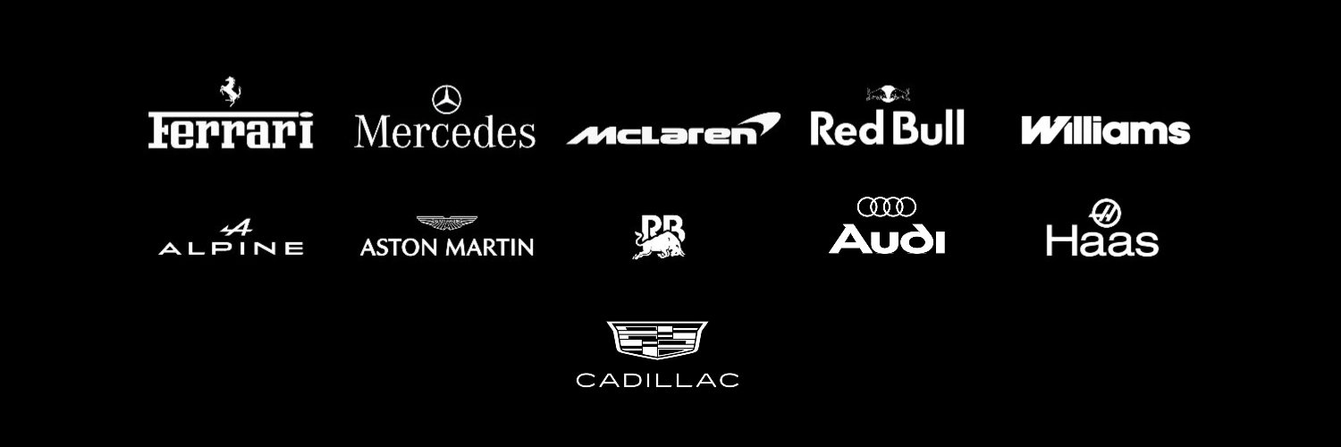 Behind The Grand Prix's banner