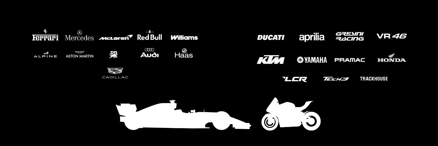 Behind The Grand Prix's banner