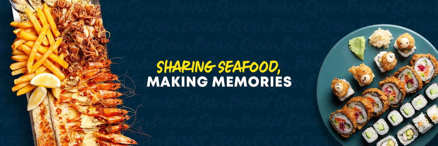 Ocean Basket's banner
