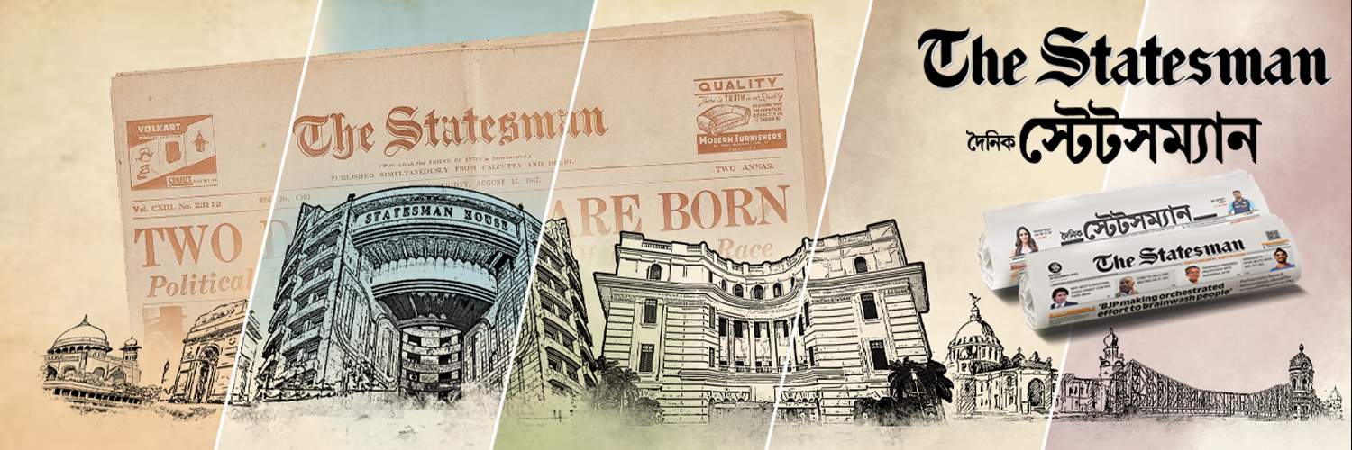 The Statesman's banner