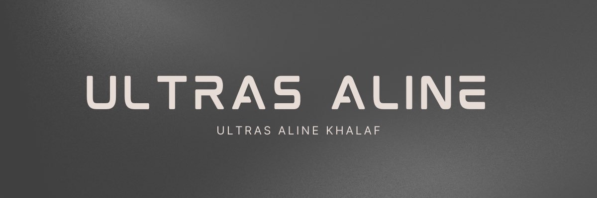 Ultras Aline Khalaf's banner