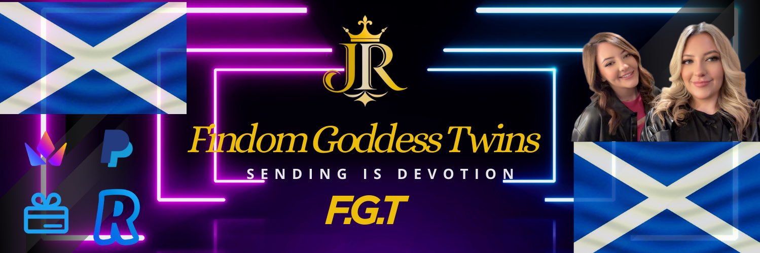 Findom goddess twins 🏴󠁧󠁢󠁳󠁣󠁴󠁿👑's banner