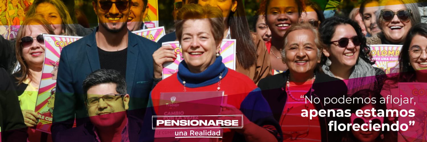 Gloria Inés Ramírez Ríos's banner