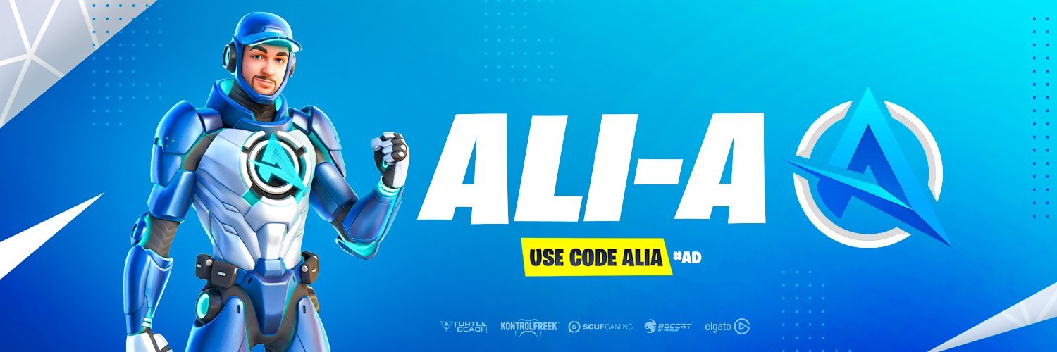 Ali-A's banner