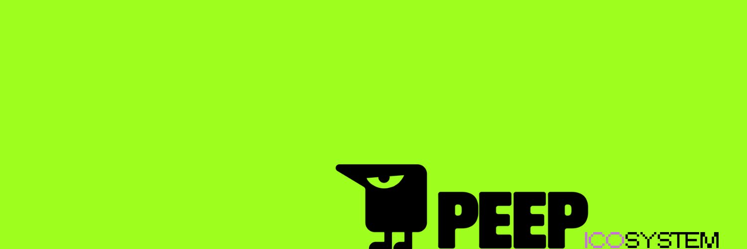 peep icosystem's banner
