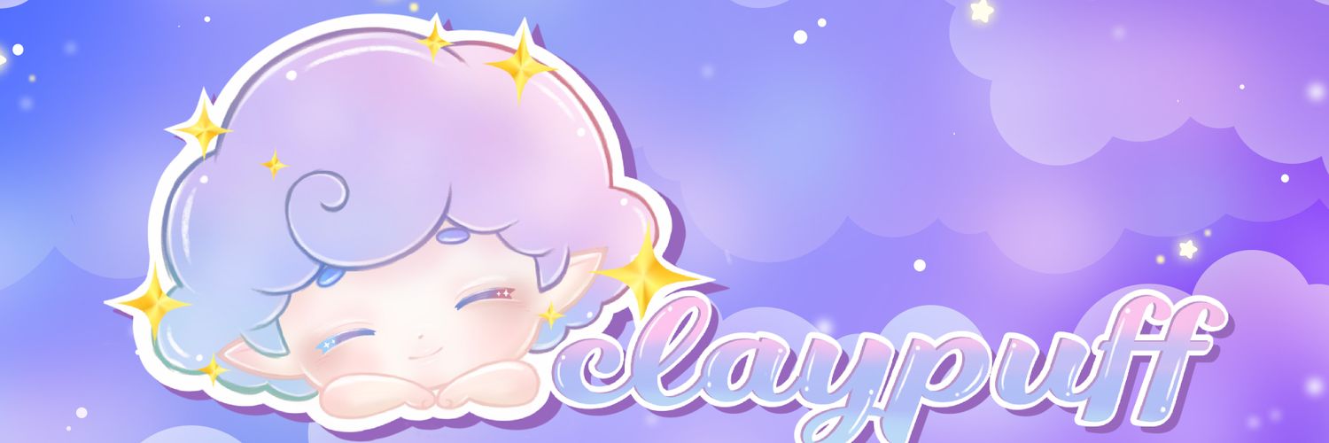 ClayPuff (CLOSE Chibi Commission)'s banner