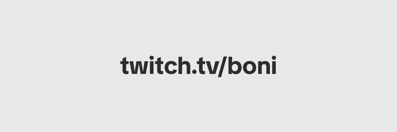 Boni's banner
