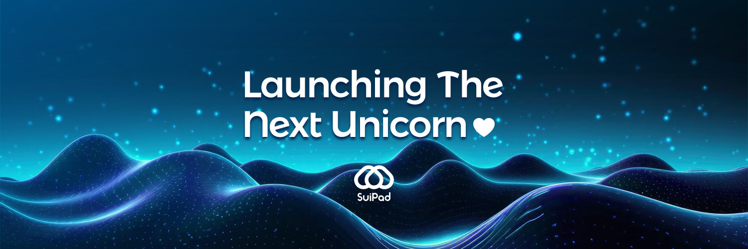 SuiPad 🌊 - Launchpad on Sui's banner