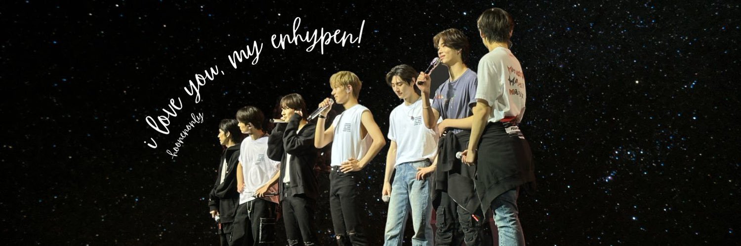 ENHYPEN IS 7 ᵕ̈'s banner