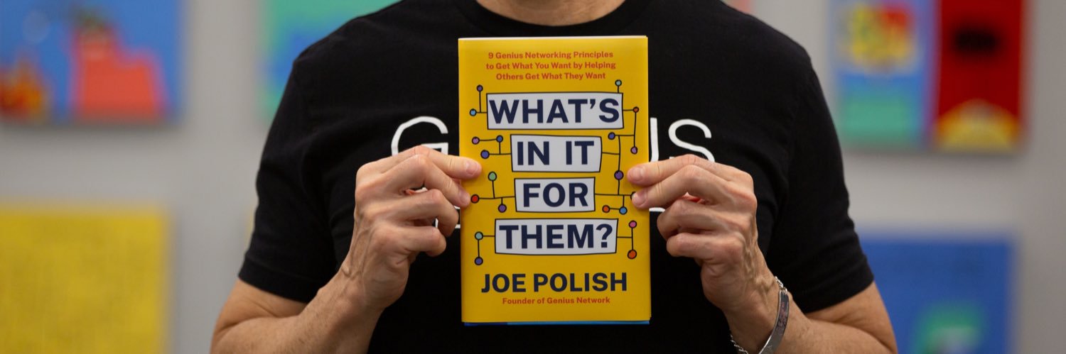 Joe Polish's banner