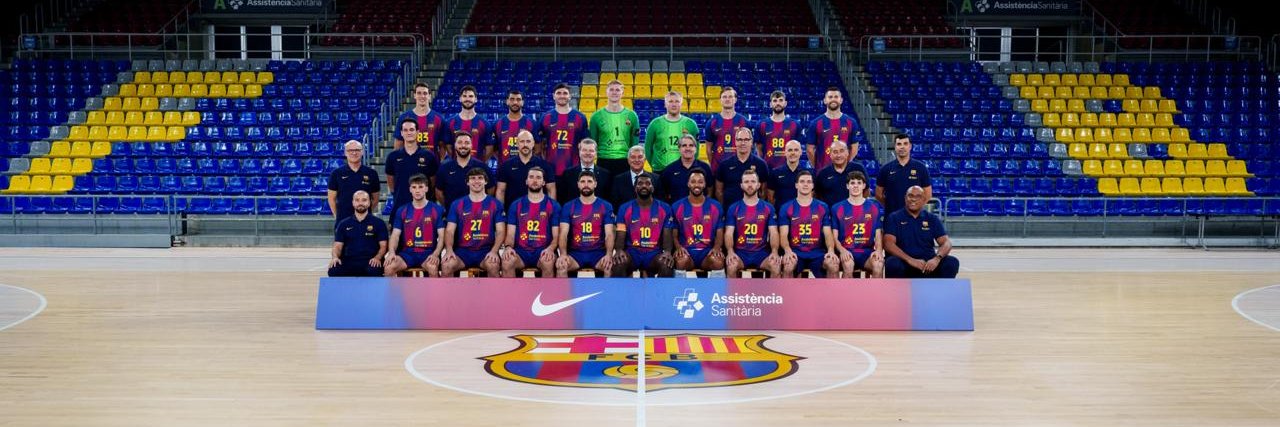 Barça Handbol's banner
