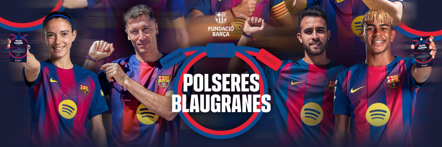 Barça Foundation's banner