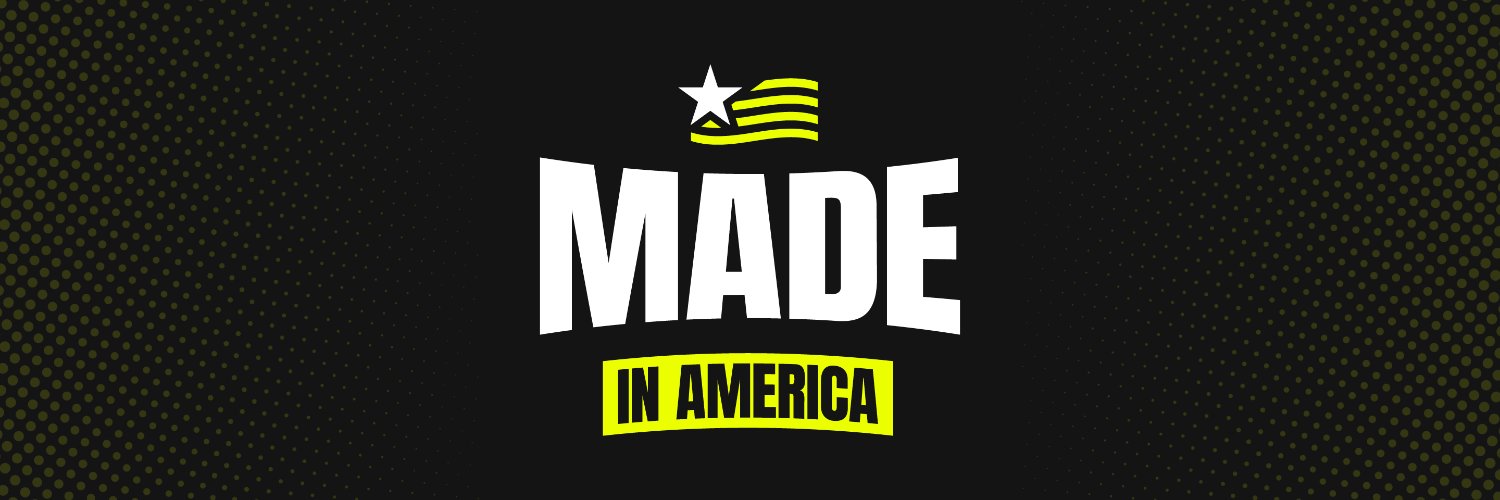 MADE in America's banner