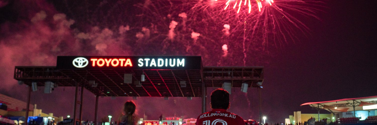 Toyota Stadium's banner