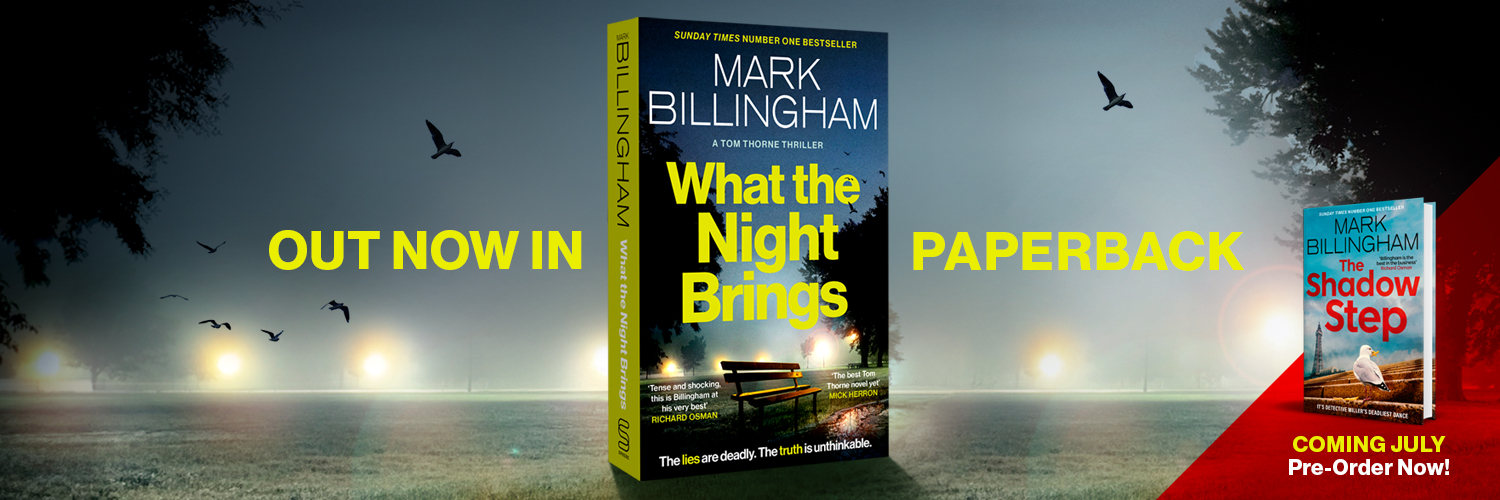 Mark Billingham's banner