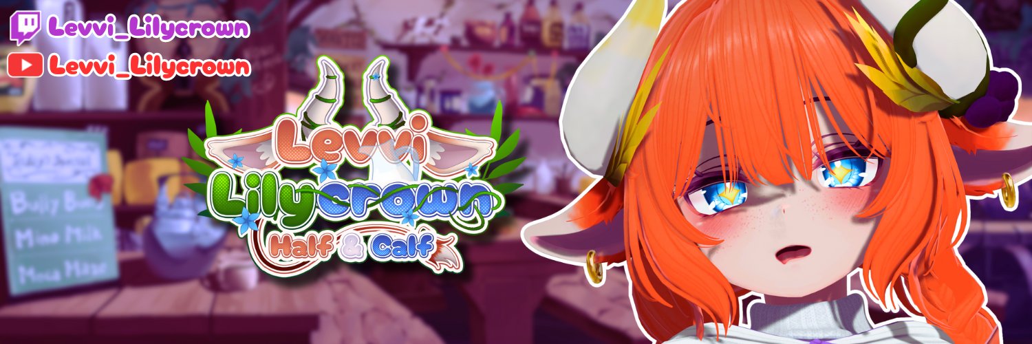 🔞Levvi | 🐂The Fembull Vtuber 🎲 | TTRPG-GM |🎲's banner