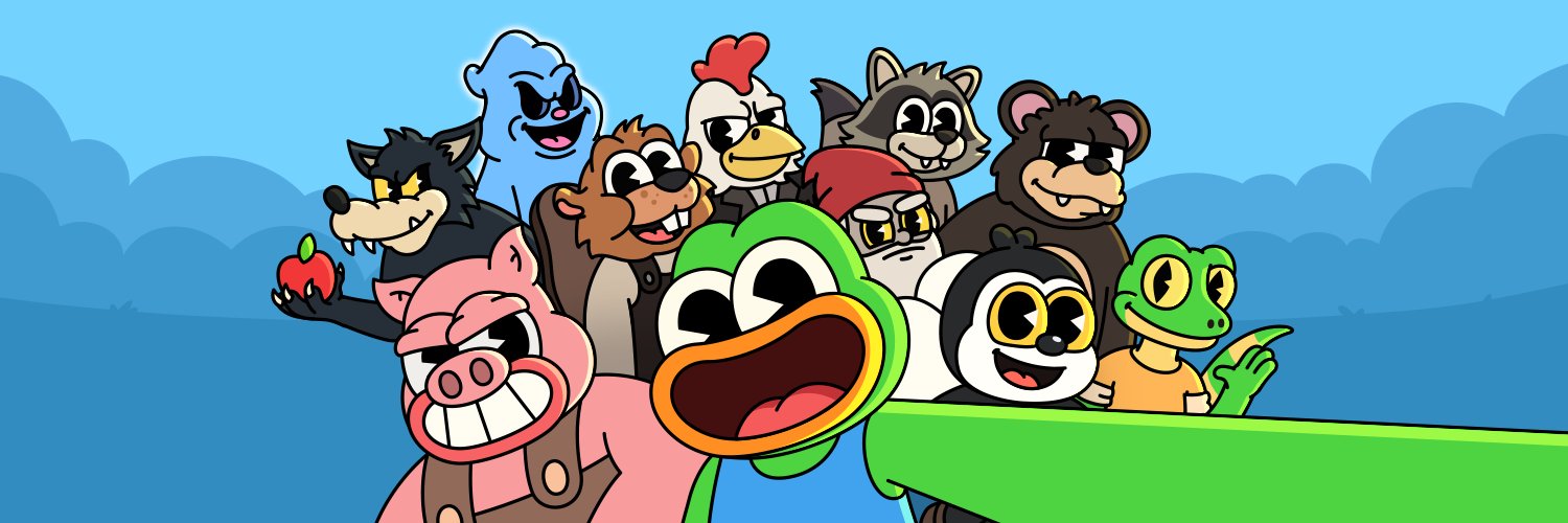 Franky the Frog's banner