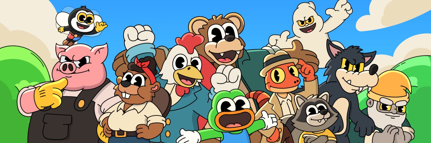 Franky the Frog's banner