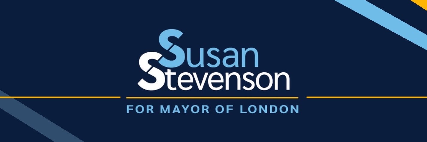 Susan Stevenson for Mayor of London's banner
