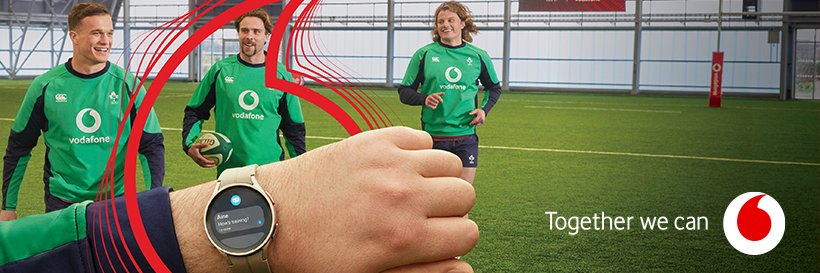 Vodafone Ireland's banner