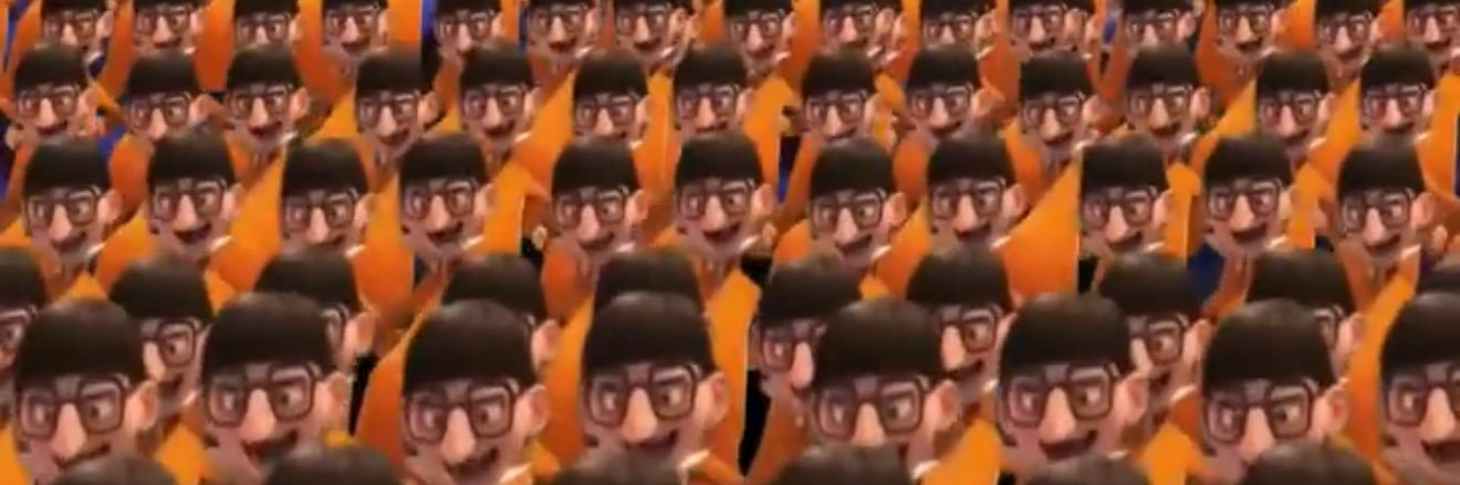 Oliver Tree's banner