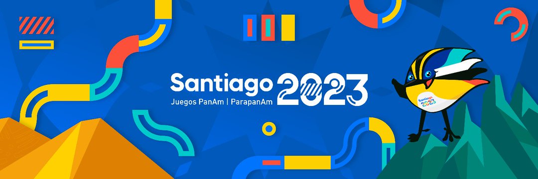 Fiu mascota de #Santiago2023's banner