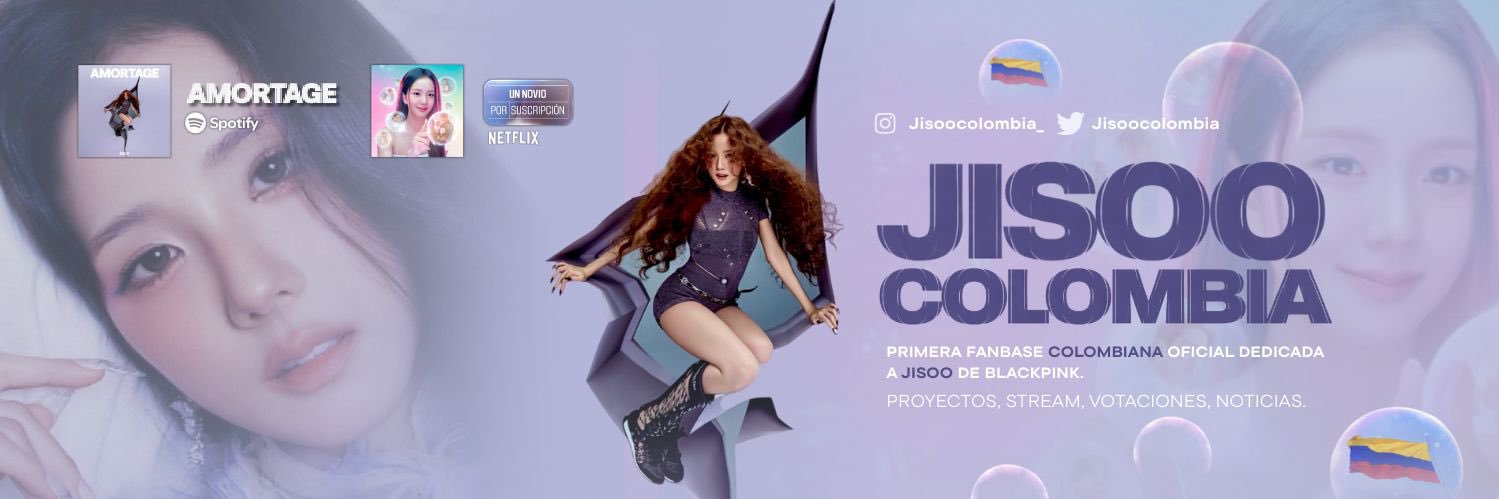 JISOO COLOMBIA's banner