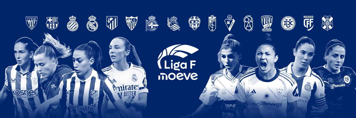 Liga F's banner